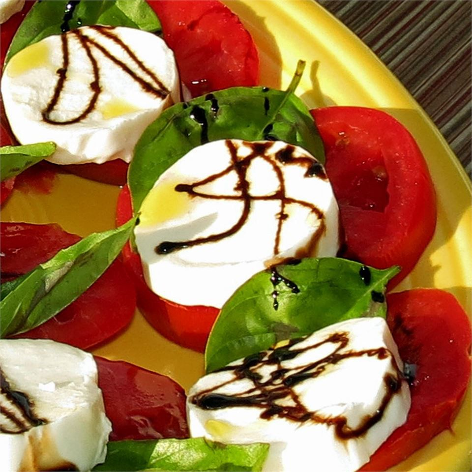 Caprese Salad with Balsamic Reduction