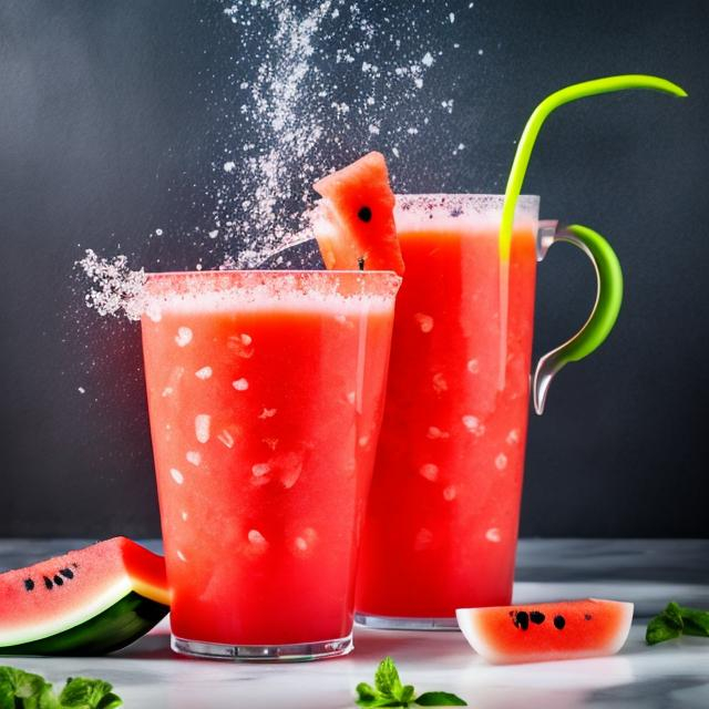 Watermelon and Bell Pepper Slush