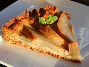 Pear and Almond Tart (Dairy and Gluten Free)