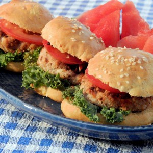 Natasha's Chicken Burgers