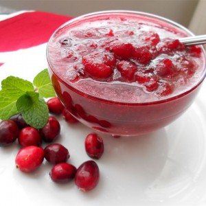 Cranberry Sauce with Orange Juice