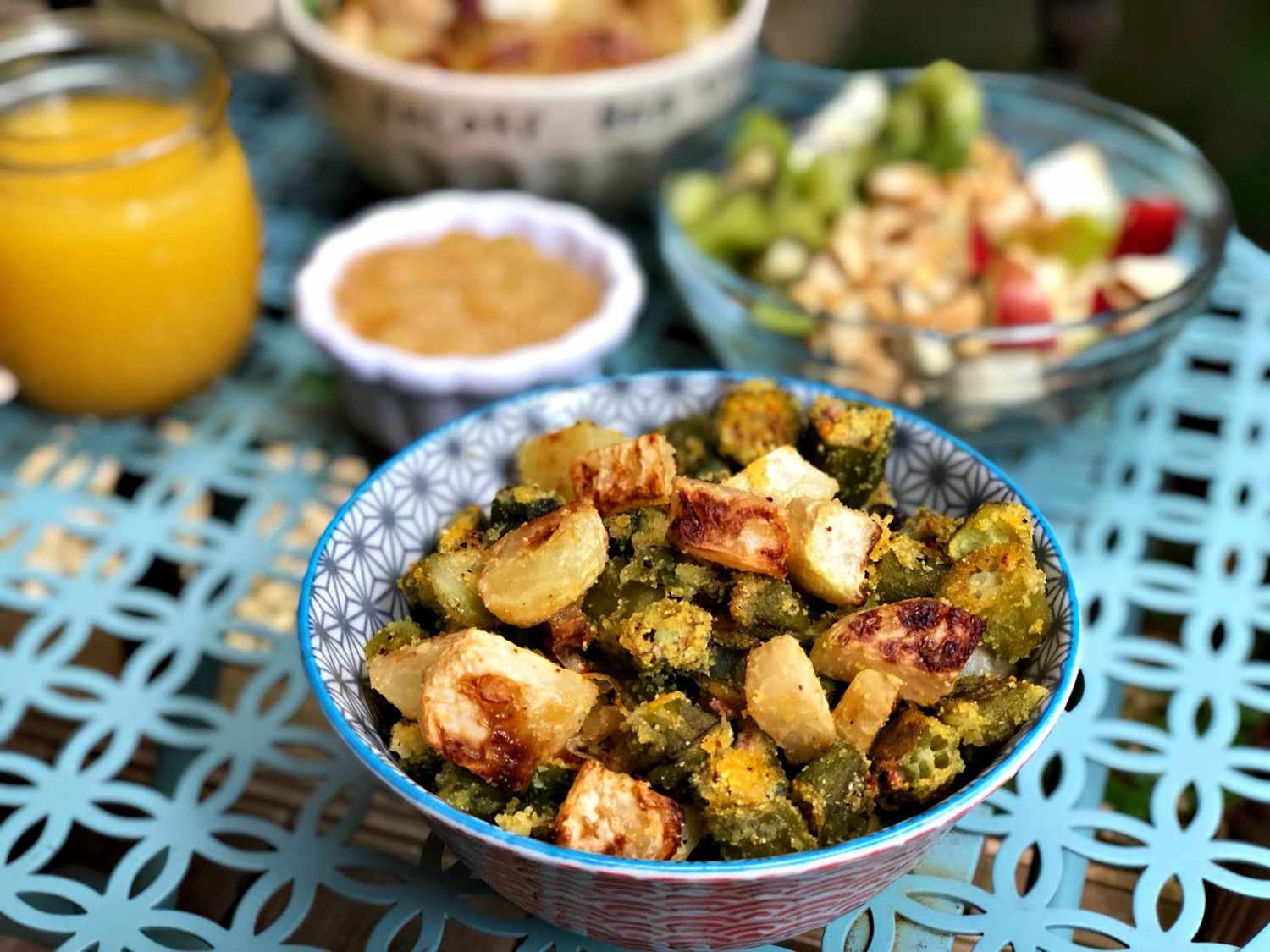 Hash veggie bean veggies cilantro sliced oregano avocado herbs dip basil fresh karissasvegankitchen